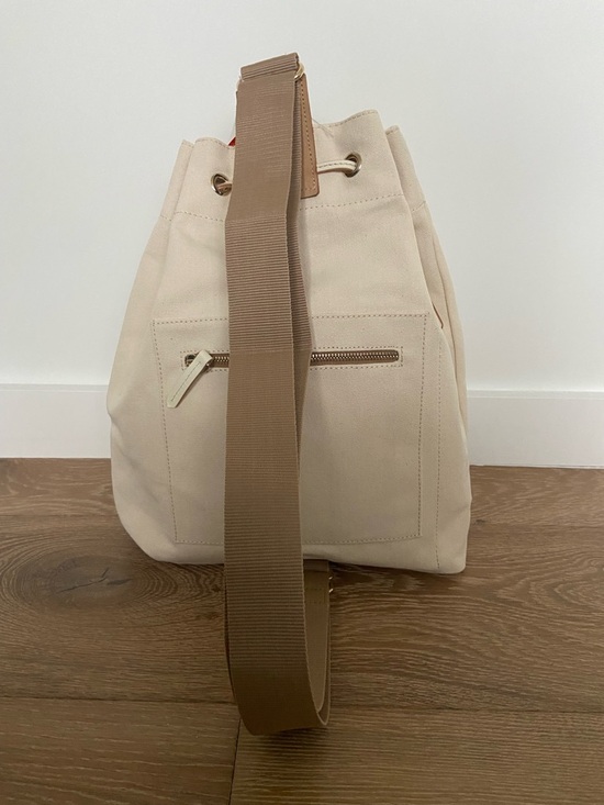Dooney and Bourkey Canvas and Leather Pickelball Sling - Picture 7 of 7